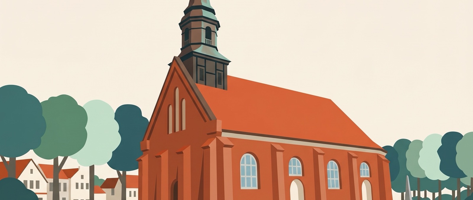 Die Jakobuskirche in Brunsbüttel